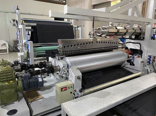 2M TPE Carmat Carpet Backing Machine For Korea Customer