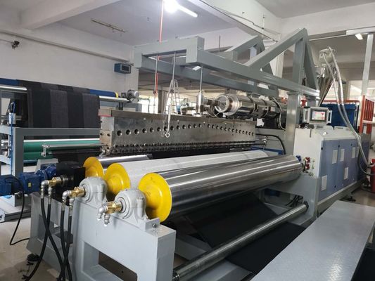 2-5 Meters/Min High Output TPE Carpet Backing Machine For Artificial Fur