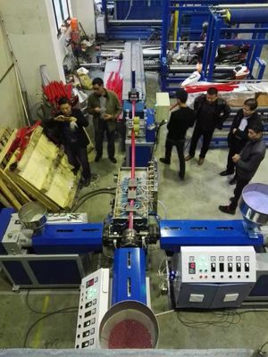 Supermarket Shelf Ticket Data Strips PVC Profile Extrusion Machine