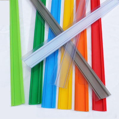 Transparent Poly Vinyl Chloride PVC Profile Extrusion Line Data Strips Extrusion Line