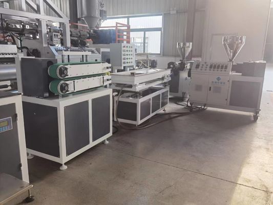 POP Display Banner Sign Holder PVC Profile Extrusion Line Extrusion Machine