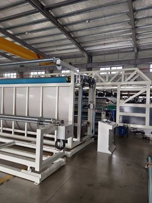 4M Customize TPE Carpet Back Coating Machine For Tufted Carpet