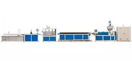 30 To 50kg/H Display PVC Profile Extrusion Line Plastic Profile Production Line