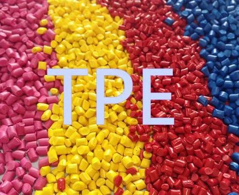 Low Smoke Halogen Free TPE Compound Thermoplastic Elastomer Compound For Cable
