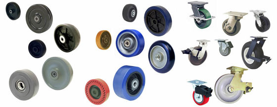 Excellet Tensile Strength TPE Compound Thermoplastic Rubber Compound For Casters