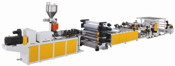 TPV TPE Carmat Sheet Extrusion Machine 2000 - 3000 Gsm 2-3mm