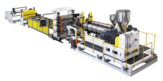 TPV TPE Carmat Sheet Extrusion Machine 2000 - 3000 Gsm 2-3mm
